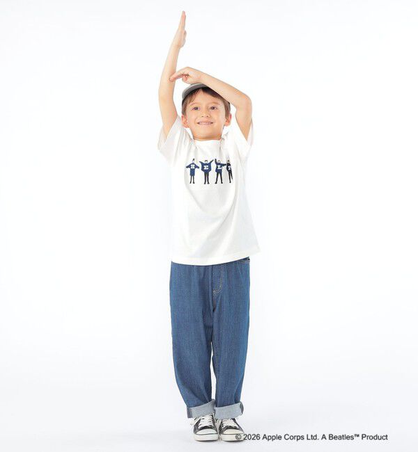 SHIPS KIDS「SHIPS KIDS:100～130cm /【THE BEATLES（ザ・ビートルズ）】半袖 Tシャツ」|Tシャツ・カットソー|