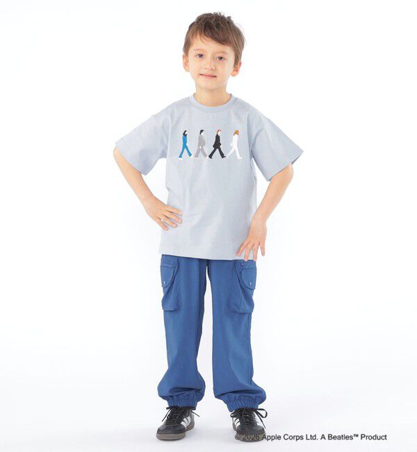 SHIPS KIDS「SHIPS KIDS:100～130cm /【THE BEATLES（ザ・ビートルズ）】半袖 Tシャツ」|Tシャツ・カットソー|