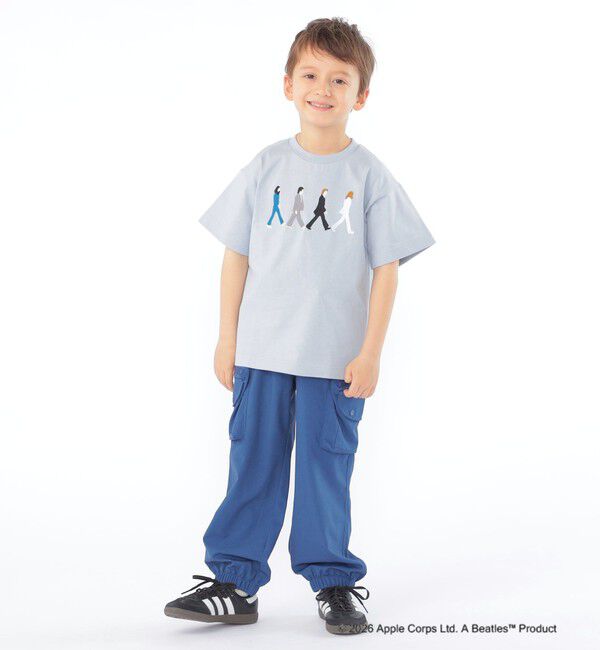 SHIPS KIDS「SHIPS KIDS:100～130cm /【THE BEATLES（ザ・ビートルズ）】半袖 Tシャツ」|Tシャツ・カットソー|