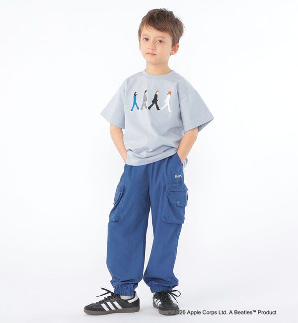 SHIPS KIDS「SHIPS KIDS:100～130cm /【THE BEATLES（ザ・ビートルズ）】半袖 Tシャツ」|Tシャツ・カットソー|