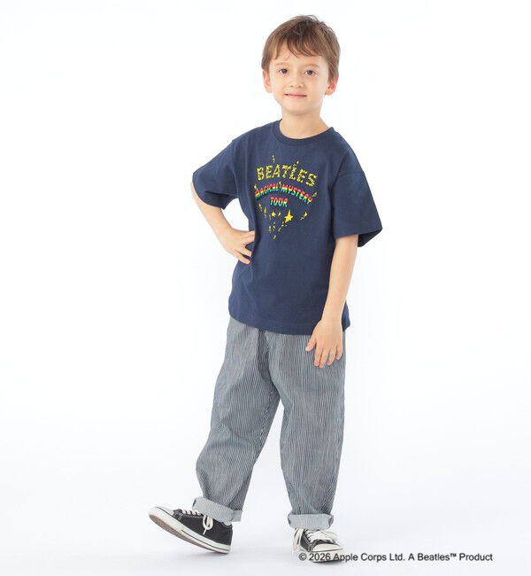 SHIPS KIDS「SHIPS KIDS:100～130cm /【THE BEATLES（ザ・ビートルズ）】半袖 Tシャツ」|Tシャツ・カットソー|