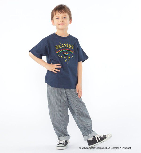 SHIPS KIDS「SHIPS KIDS:100～130cm /【THE BEATLES（ザ・ビートルズ）】半袖 Tシャツ」|Tシャツ・カットソー|