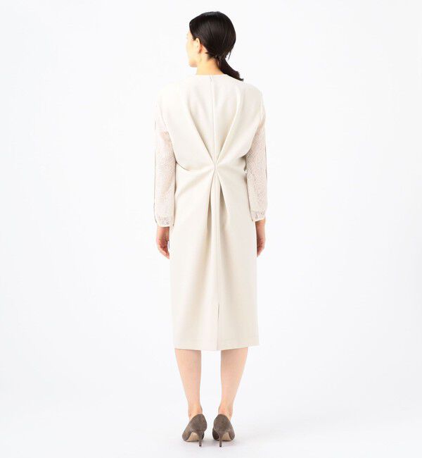 ドライダブルクロス レースコンビワンピース（Ballsey）｜ルミネの