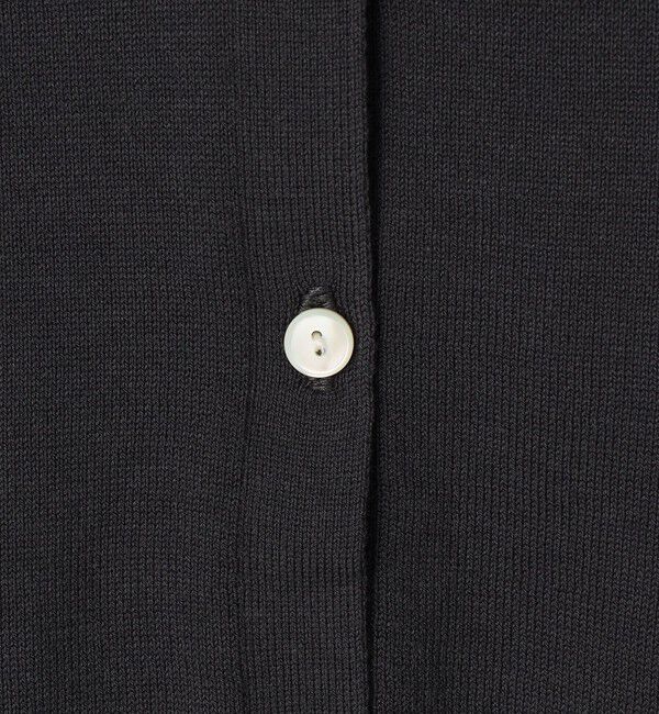 Ballsey「ハイゲージコットン クルーネックカーディガン」|カーディガン|