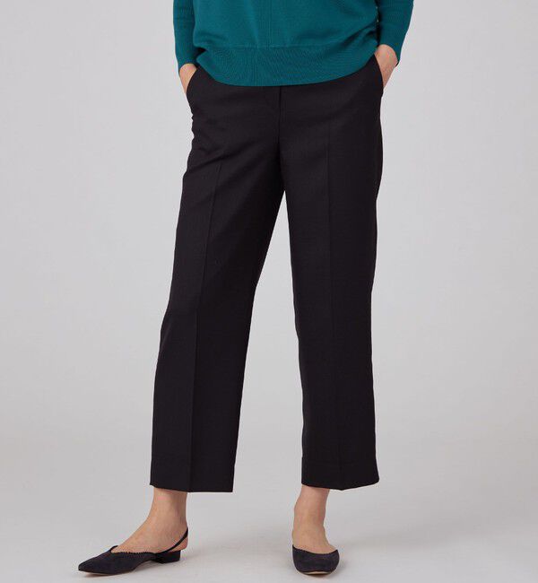 Ballsey「ライトカルゼ センタープレスストレートパンツ」|その他|