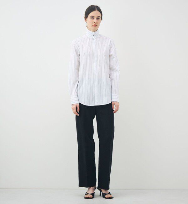 TOMORROWLAND BUYING WEAR「BOURRIENNE AMAZONE BOL MARINE シャツ」|シャツ・ブラウス|