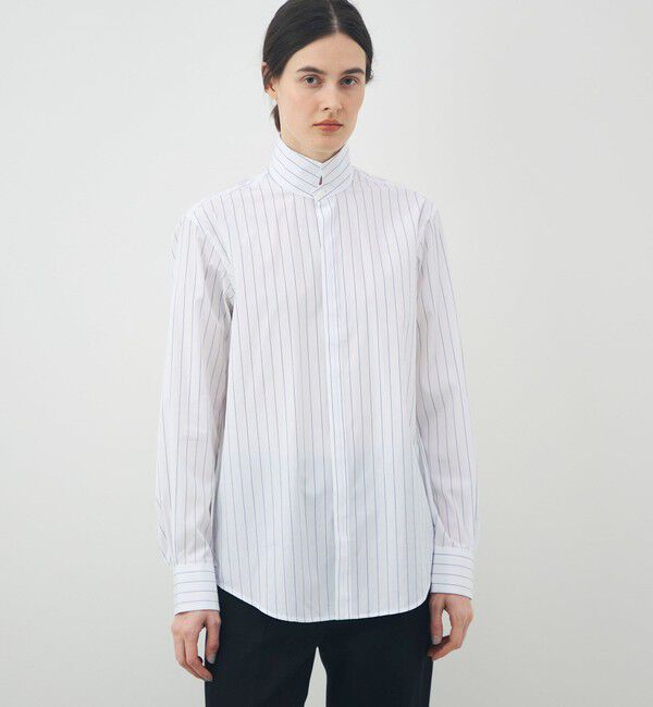 TOMORROWLAND BUYING WEAR「BOURRIENNE AMAZONE BOL MARINE シャツ」|シャツ・ブラウス|