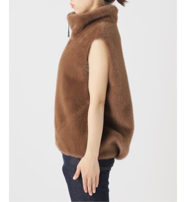 ミンクエコファーベスト（SLOBE IENA）｜ルミネのファッション通販