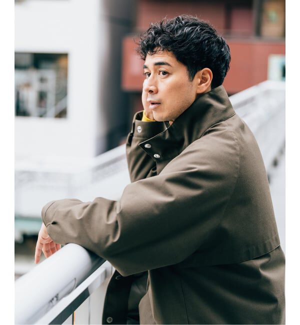 EDIFICE「MACKINTOSH(マッキントッシュ) 別注 スカイスタンドカラーダウン ジャケット」|ダウン|