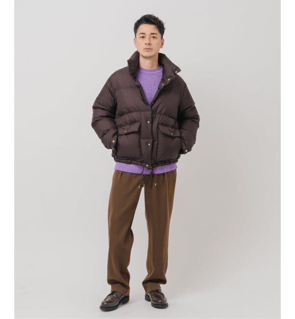 EDIFICE「E. MICRO LIP ダウンブルゾン」|ダウン|