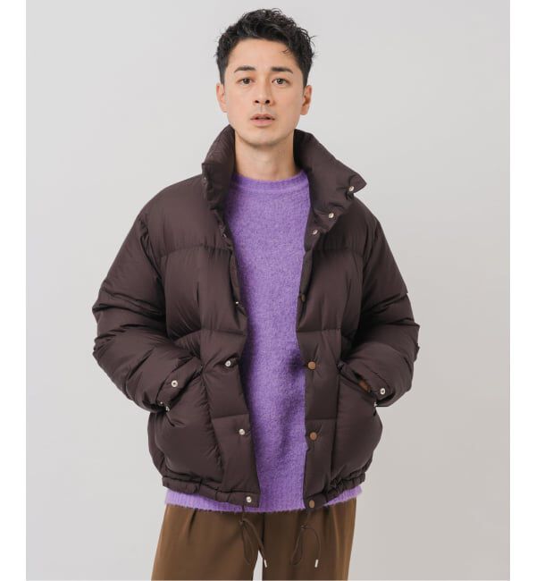 EDIFICE「E. MICRO LIP ダウンブルゾン」|ダウン|