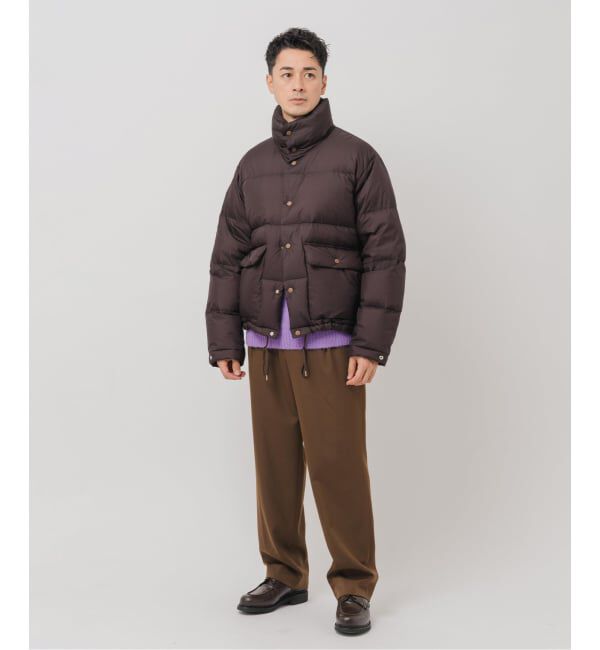 EDIFICE「E. MICRO LIP ダウンブルゾン」|ダウン|