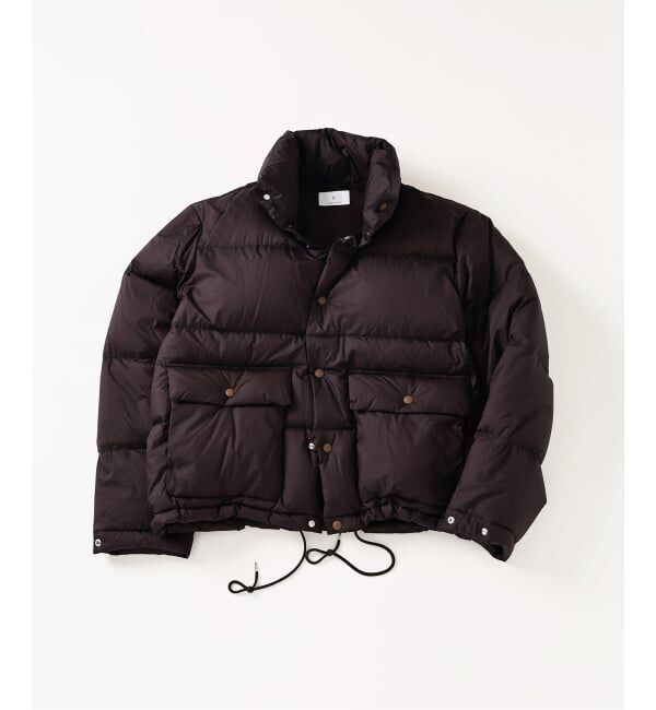 EDIFICE「E. MICRO LIP ダウンブルゾン」|ダウン|