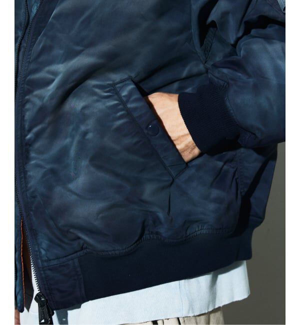 J.S.Homestead「J.S.Homestead / ダークリー MA-1」|ブルゾン・スタジャン|