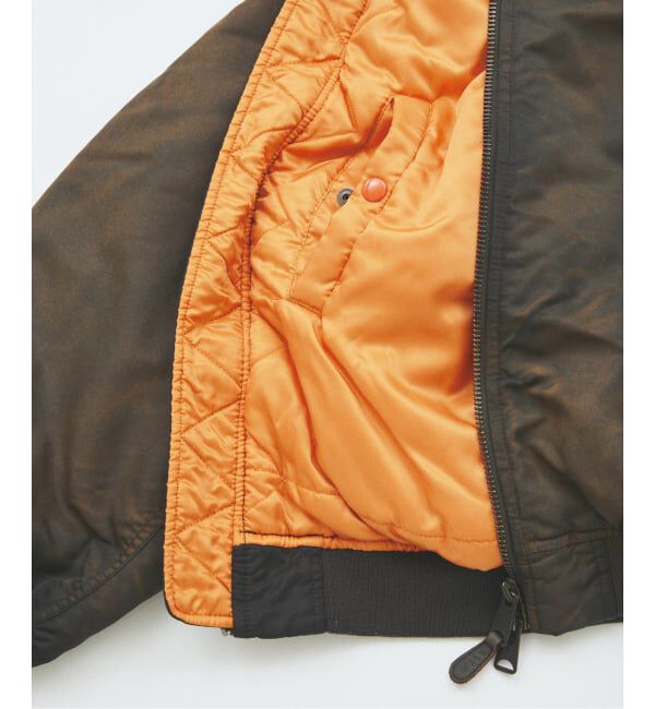 J.S.Homestead「J.S.Homestead / ダークリー MA-1」|ブルゾン・スタジャン|