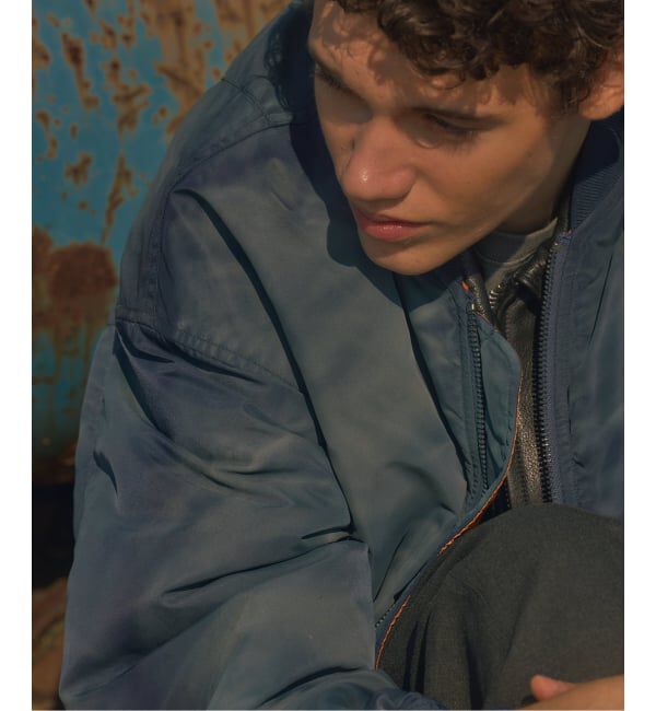 J.S.Homestead「J.S.Homestead / ダークリー MA-1」|ブルゾン・スタジャン|