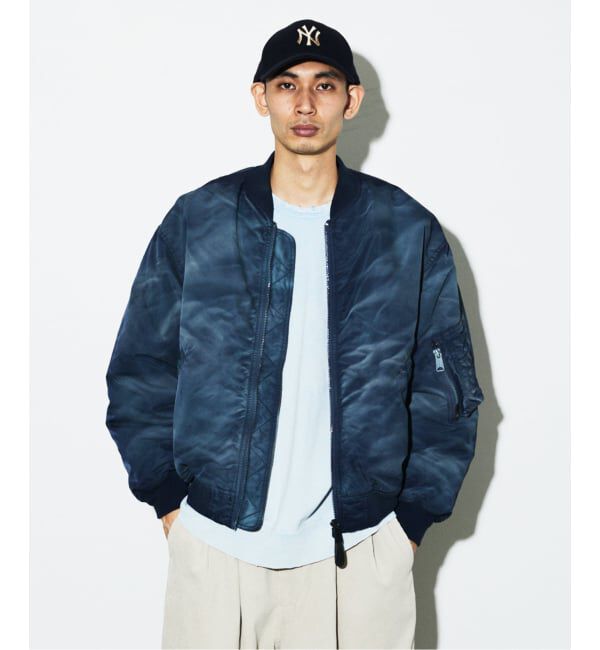 J.S.Homestead「J.S.Homestead / ダークリー MA-1」|ブルゾン・スタジャン|