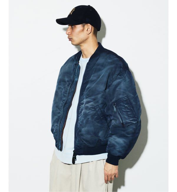 J.S.Homestead「J.S.Homestead / ダークリー MA-1」|ブルゾン・スタジャン|