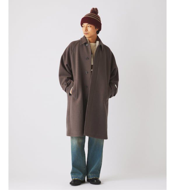 JOURNAL STANDARD relume「フレンチ メリノウール バルマカーン コート」|ステンカラーコート|