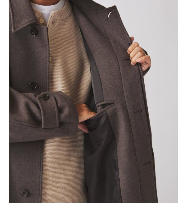 JOURNAL STANDARD relume「フレンチ メリノウール バルマカーン コート」|ステンカラーコート|
