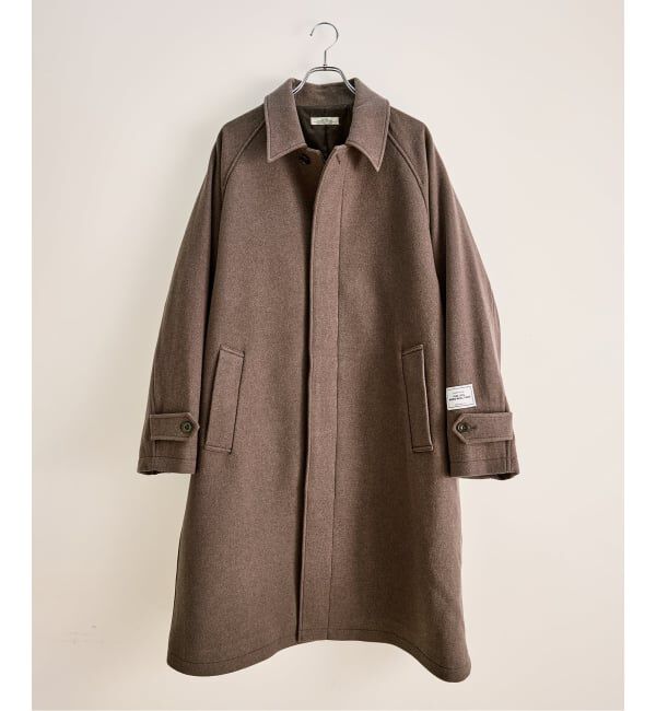 JOURNAL STANDARD relume「フレンチ メリノウール バルマカーン コート」|ステンカラーコート|キャメル A