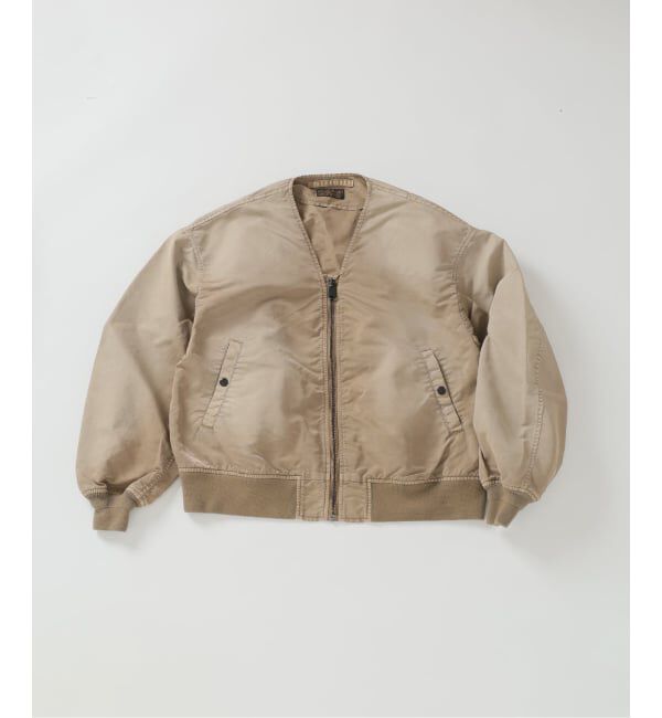 J.S.Homestead「J.S.Homestead / ノー カラー MA-1」|ブルゾン・スタジャン|