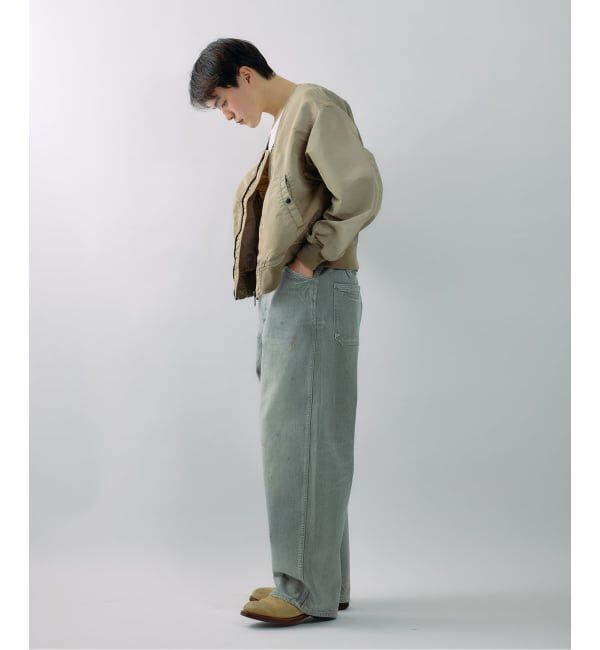 J.S.Homestead「J.S.Homestead / ノー カラー MA-1」|ブルゾン・スタジャン|