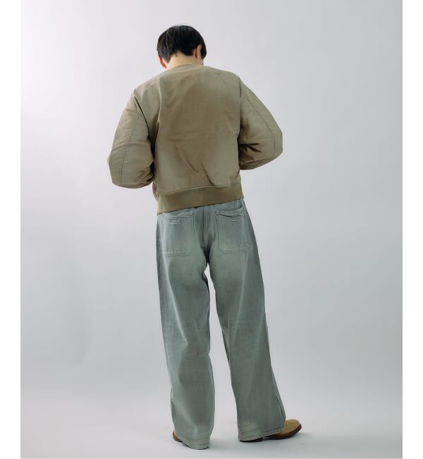 J.S.Homestead「J.S.Homestead / ノー カラー MA-1」|ブルゾン・スタジャン|