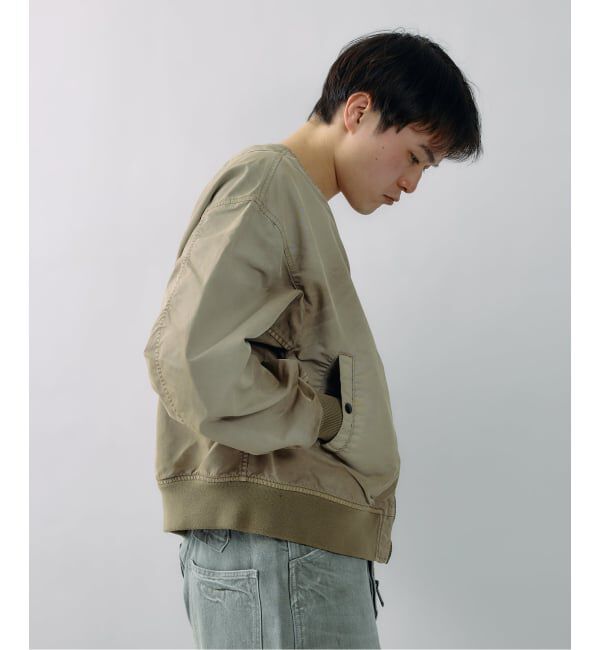 J.S.Homestead「J.S.Homestead / ノー カラー MA-1」|ブルゾン・スタジャン|