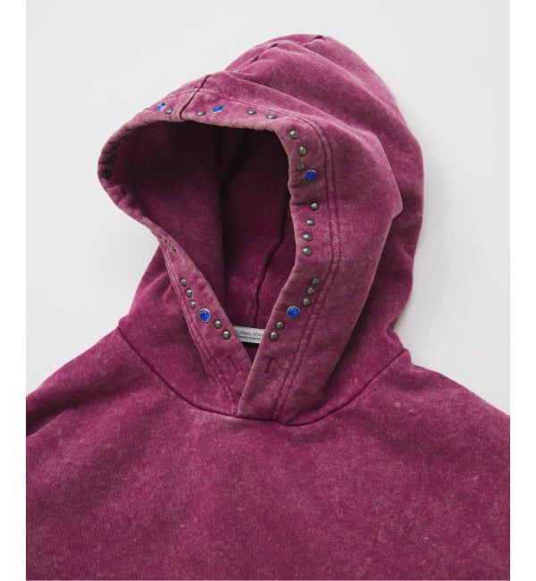 JOURNAL STANDARD「スタッズ ブリーチ パーカー」|パーカー|