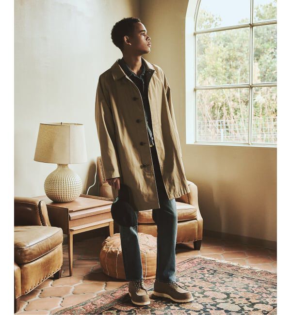 JOURNAL STANDARD「チェック リバーシブル ステンカラー コート」|ステンカラーコート|