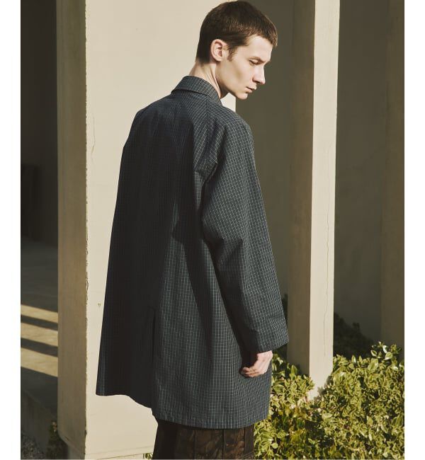 JOURNAL STANDARD「チェック リバーシブル ステンカラー コート」|ステンカラーコート|