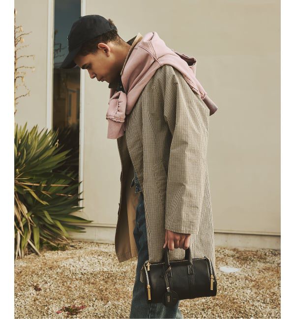 JOURNAL STANDARD「チェック リバーシブル ステンカラー コート」|ステンカラーコート|