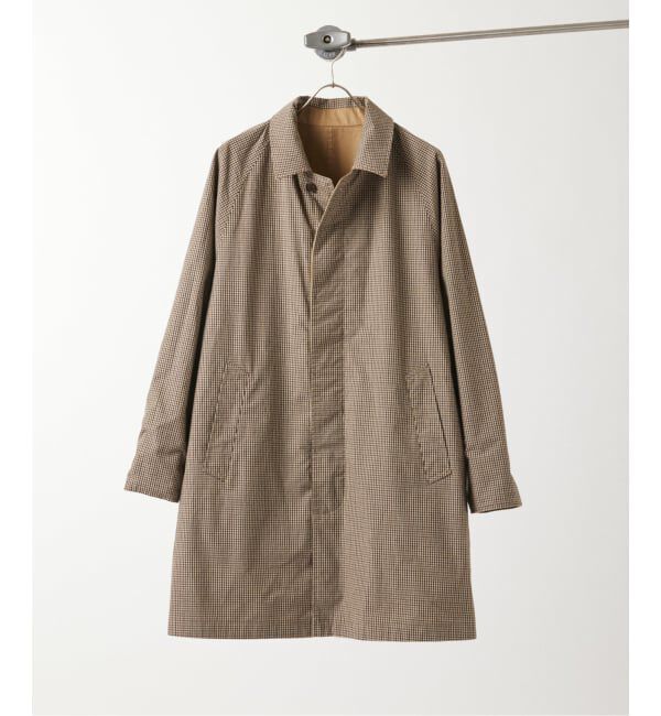JOURNAL STANDARD「チェック リバーシブル ステンカラー コート」|ステンカラーコート|