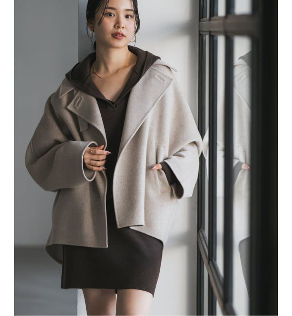 追加》Super160s リバードルマンショートコート（NOBLE）｜ルミネの