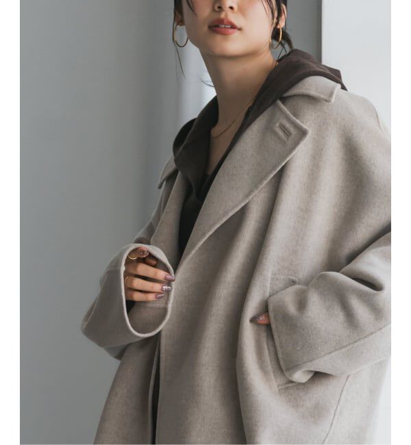 追加》Super160s リバードルマンショートコート（NOBLE）｜ルミネの