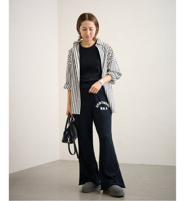 FRAMeWORK「≪WEB限定 / 追加≫コットンストライプレギュラーカラーシャツ」|シャツ・ブラウス|