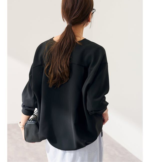 FRAMeWORK「≪WEB限定 / 追加予約≫ライトダブルクロスコクーンブラウス」|シャツ・ブラウス|