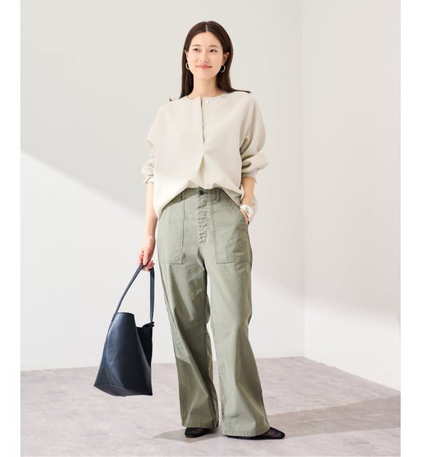 FRAMeWORK「≪WEB限定 / 追加予約≫ライトダブルクロスコクーンブラウス」|シャツ・ブラウス|