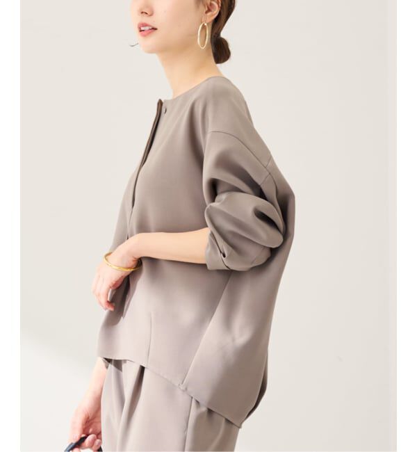 FRAMeWORK「≪WEB限定 / 追加予約≫ライトダブルクロスコクーンブラウス」|シャツ・ブラウス|