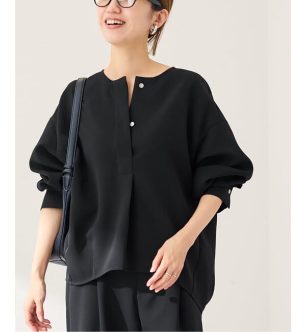 FRAMeWORK「≪WEB限定 / 追加予約≫ライトダブルクロスコクーンブラウス」|シャツ・ブラウス|