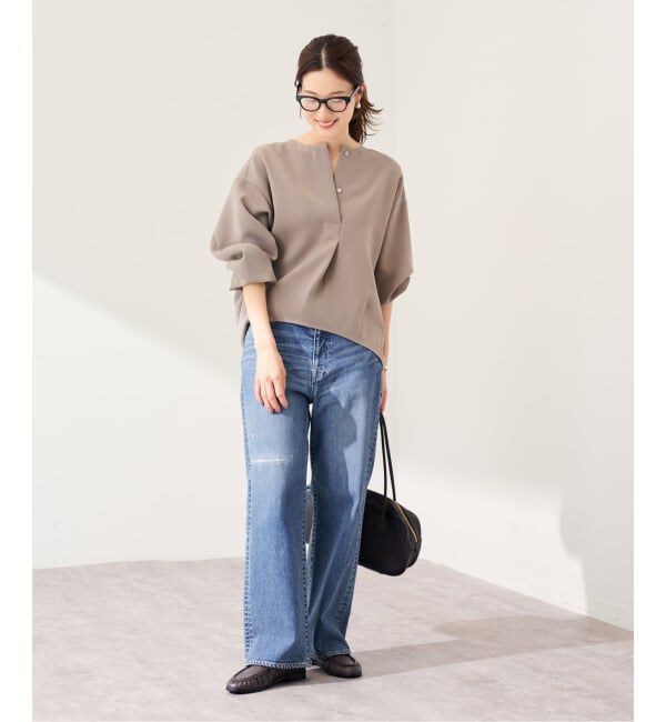 FRAMeWORK「≪WEB限定 / 追加予約≫ライトダブルクロスコクーンブラウス」|シャツ・ブラウス|