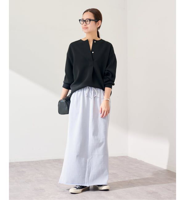 FRAMeWORK「≪WEB限定 / 追加予約≫ライトダブルクロスコクーンブラウス」|シャツ・ブラウス|