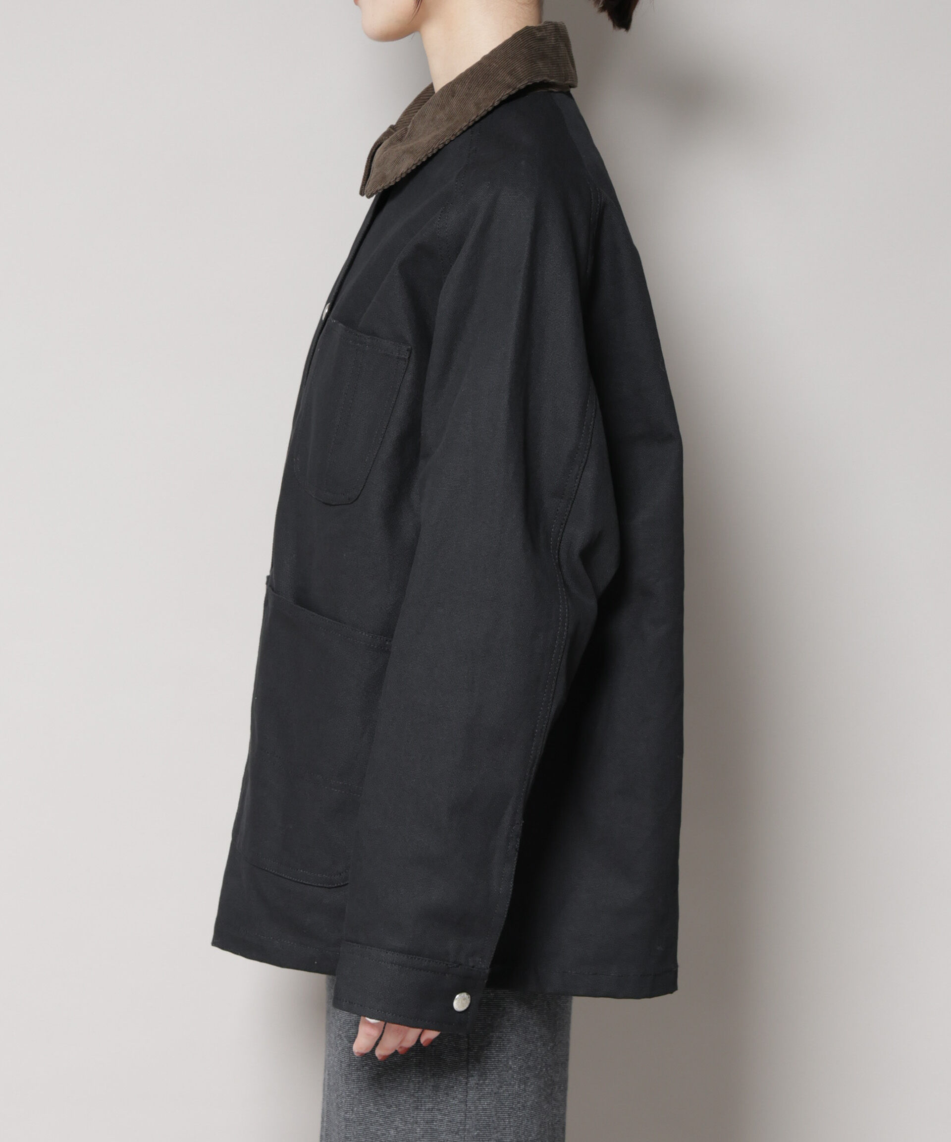 nano･universe「UNIVERSAL OVERALL/LINING OX COVERALL」|ブルゾン・スタジャン|