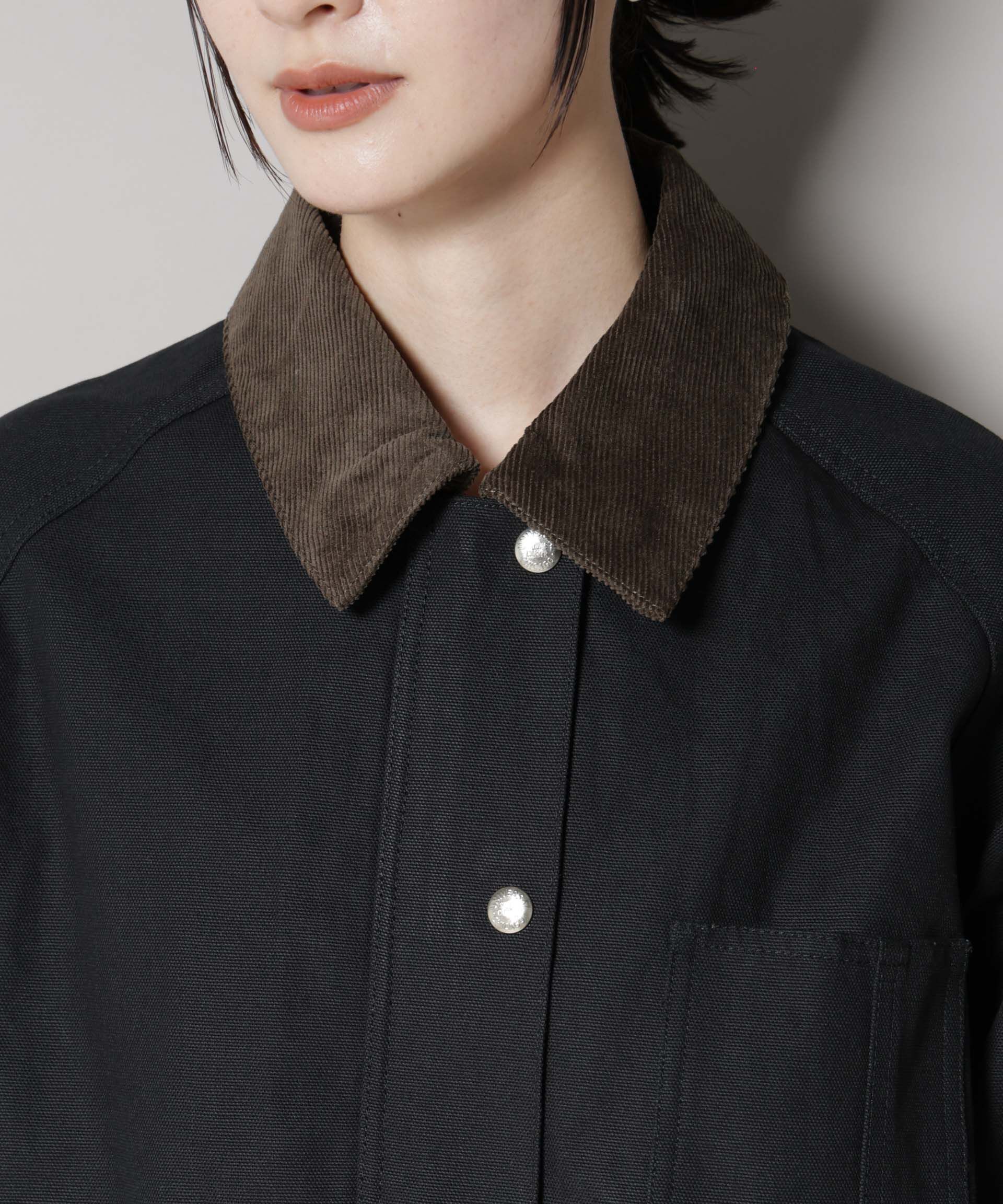 nano･universe「UNIVERSAL OVERALL/LINING OX COVERALL」|ブルゾン・スタジャン|