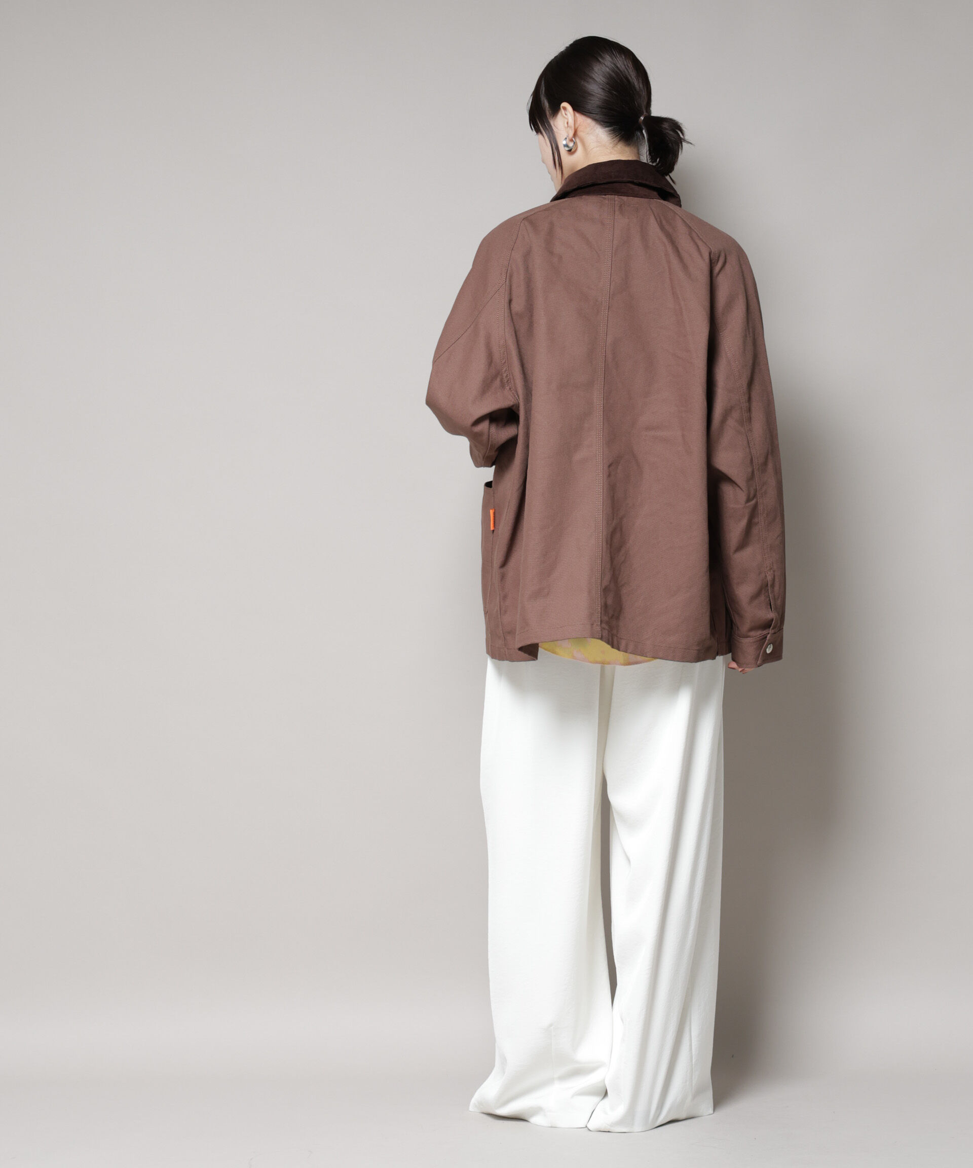 nano･universe「UNIVERSAL OVERALL/LINING OX COVERALL」|ブルゾン・スタジャン|