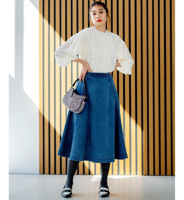 組曲「【23AW】DENIMフレア スカート」|スカート|
