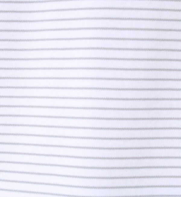 NOLLEY'S goodman「《ビジカジ対応》セミシルケットスムース ボーダー Vネック ドレスTシャツ 25SS」|Tシャツ・カットソー|