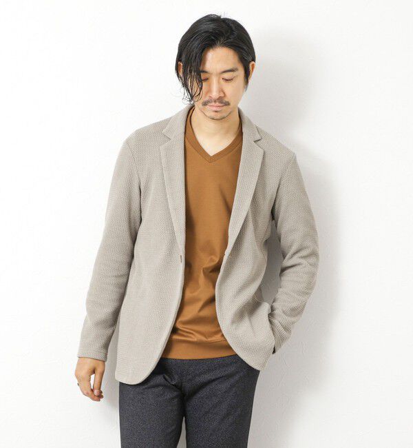 NOLLEY'S goodman「《ビジカジ対応》シルケットスムースドレスL/S V Tシャツ 25AW」|Tシャツ・カットソー|