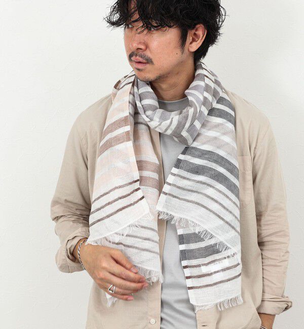 NOLLEY'S goodman「マルチボーダーストール50」|ストール|